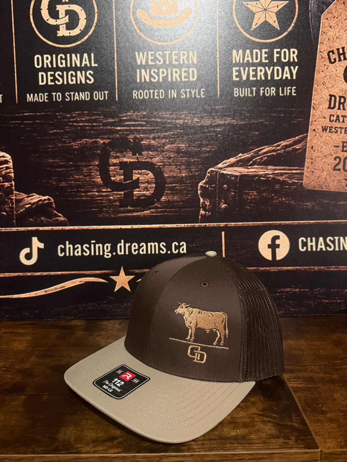 "Heifer" 112 Snap back Trucker