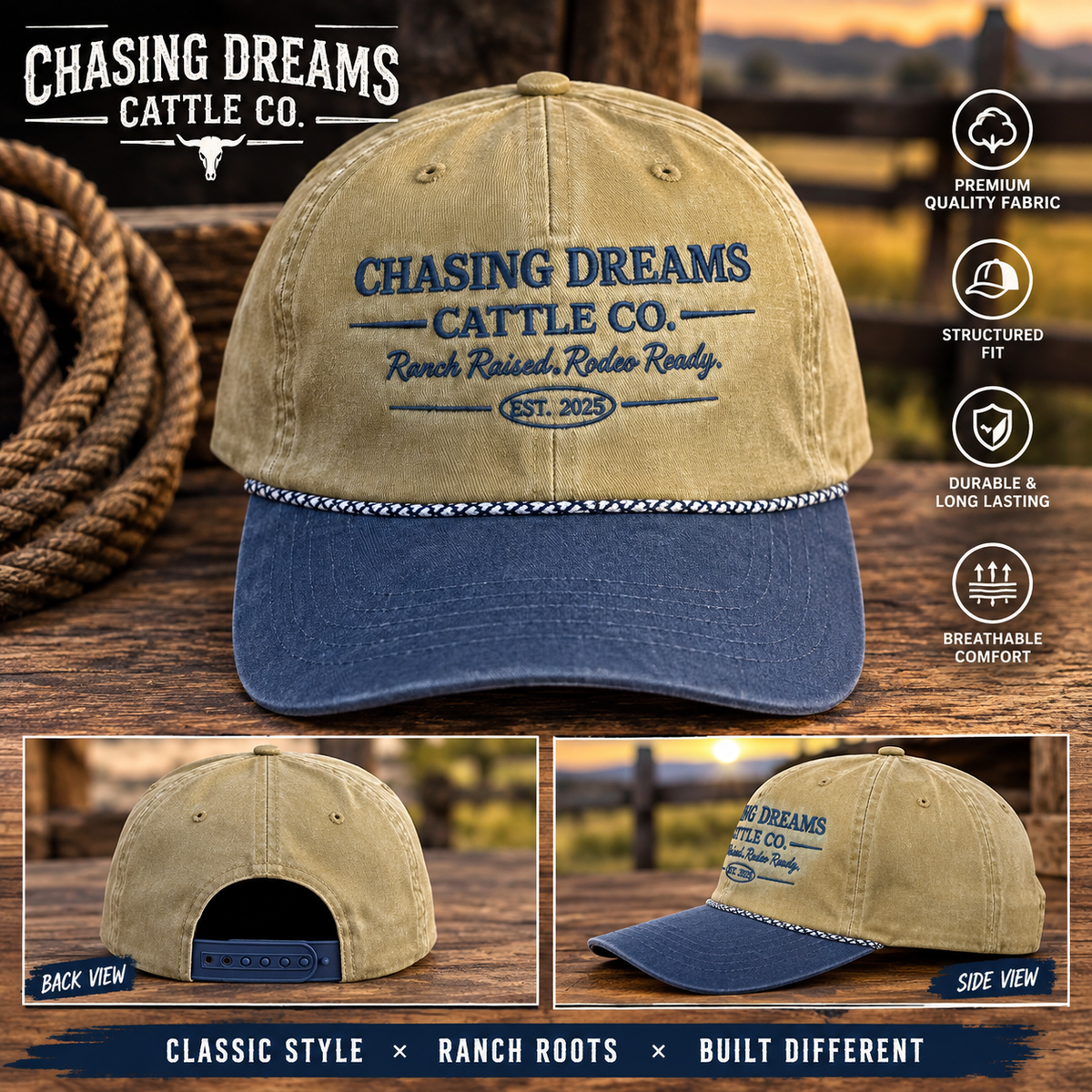 Embroidered Hat